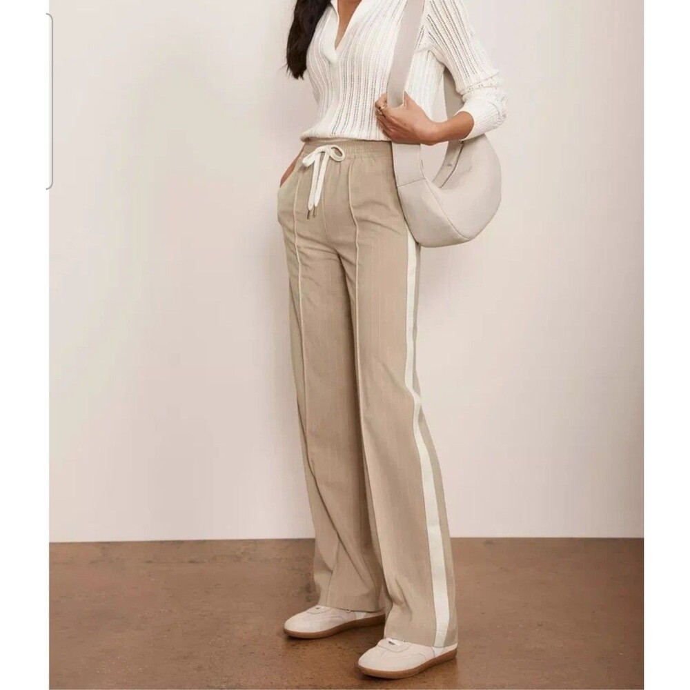 Mint Velvet Pinstripe Pants Medium
